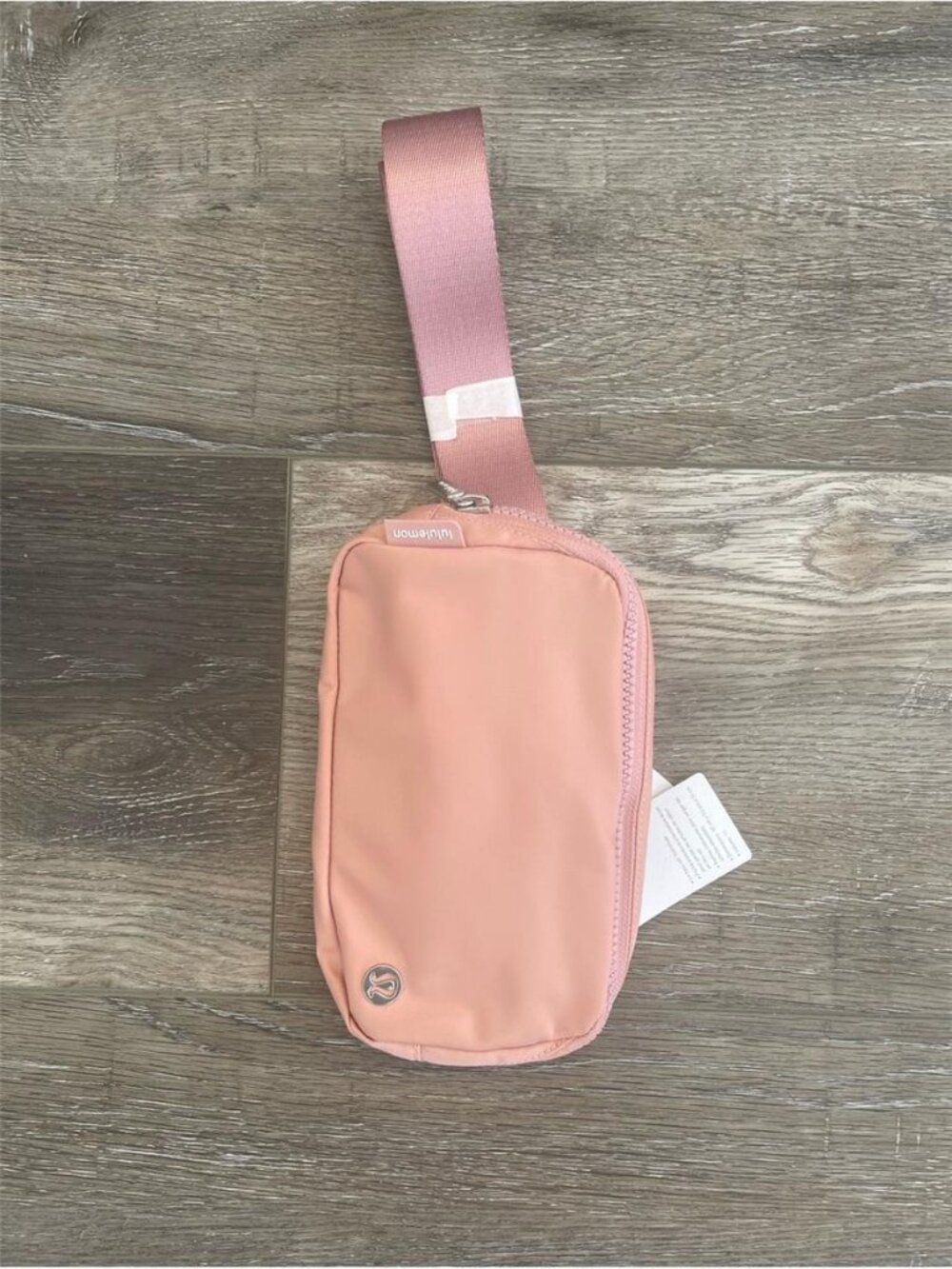 lululemon athletica Cute Pink Peach belt bag OS NEW